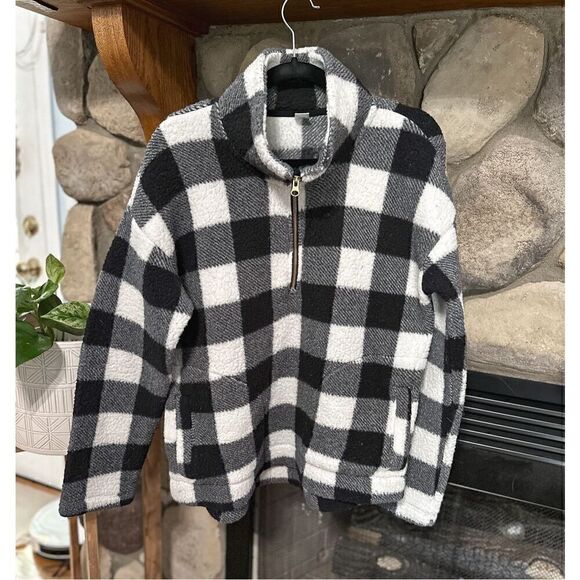 Old navy fleece pullover sweatshirt - Picture 1 of 5